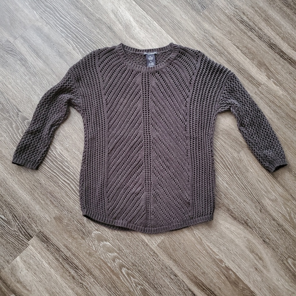Chelsea & Theodore Crocheted Sweater